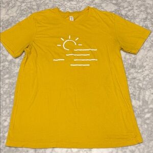 Bella Canvas Sunburst Yellow Tee
